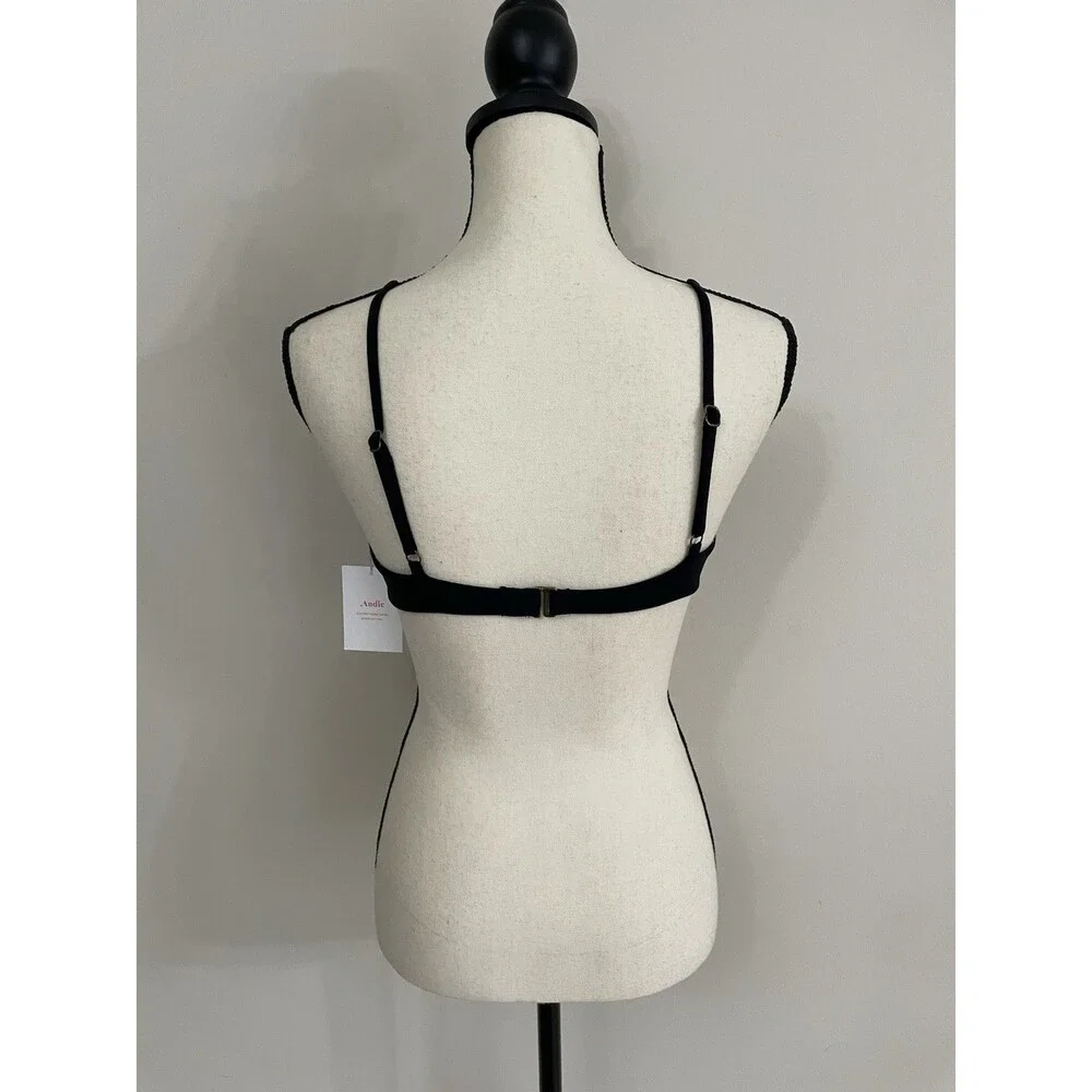 Andie Swim The Bermuda Bikini Top NWT Size M Medium